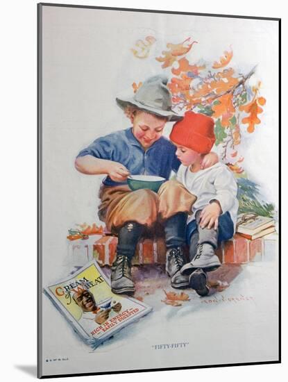 Advert for Cream of Wheat, American Hot Breakfast Cereal, 1923-null-Mounted Giclee Print