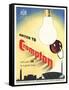 Advert for 'Crompton' Lightbulbs-null-Framed Stretched Canvas