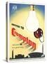 Advert for 'Crompton' Lightbulbs-null-Stretched Canvas