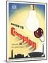 Advert for 'Crompton' Lightbulbs-null-Mounted Giclee Print