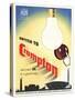 Advert for 'Crompton' Lightbulbs-null-Stretched Canvas