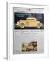 Advert for Dodge Cars, 1931-null-Framed Giclee Print