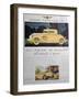 Advert for Dodge Cars, 1931-null-Framed Giclee Print