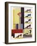 Advert for Dolcis Shoes 1931-null-Framed Art Print