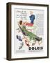 Advert for Dolcis Shoes 1936-null-Framed Art Print