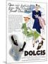 Advert for Dolcis Shoes 1946-null-Mounted Art Print