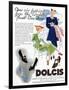 Advert for Dolcis Shoes 1946-null-Framed Art Print