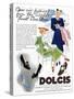 Advert for Dolcis Shoes 1946-null-Stretched Canvas