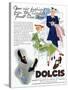 Advert for Dolcis Shoes 1946-null-Stretched Canvas