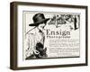 Advert for Ensign Camera 1918-null-Framed Art Print
