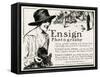 Advert for Ensign Camera 1918-null-Framed Stretched Canvas