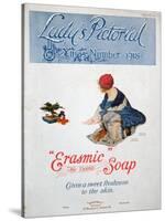 Advert for 'Erasmic' Soap, 1918-null-Stretched Canvas