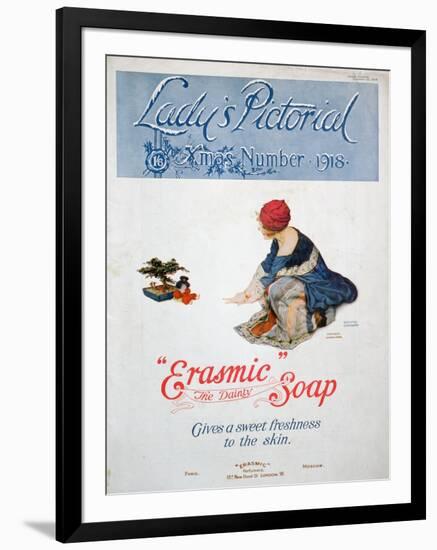 Advert for 'Erasmic' Soap, 1918-null-Framed Giclee Print