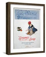 Advert for 'Erasmic' Soap, 1918-null-Framed Giclee Print