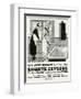 Advert for Ewart's Geysers 1926-null-Framed Art Print