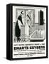 Advert for Ewart's Geysers 1926-null-Framed Stretched Canvas