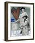 Advert for Flamingo Raincoats 1935-null-Framed Art Print