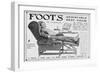Advert for Foot's 'Burlington' Adjustable Rest-Chair, 1916-null-Framed Giclee Print