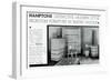 Advert for Hamptons Bedroom Suite 1935-null-Framed Art Print