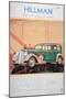 Advert for Hillman Motor Cars, 1935-null-Mounted Giclee Print