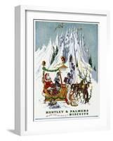 Advert for Huntley and Palmers Biscuits-Pauline Baynes-Framed Art Print