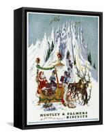 Advert for Huntley and Palmers Biscuits-Pauline Baynes-Framed Stretched Canvas