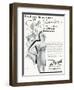 Advert for J. Roussel Lingerie with Elastic Lace Belt 1936-null-Framed Art Print