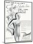 Advert for J. Roussel Lingerie with Elastic Lace Belt 1936-null-Mounted Art Print