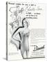 Advert for J. Roussel Lingerie with Elastic Lace Belt 1936-null-Stretched Canvas