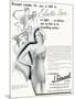 Advert for J. Roussel Lingerie with Elastic Lace Belt 1936-null-Mounted Art Print