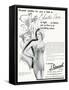 Advert for J. Roussel Lingerie with Elastic Lace Belt 1936-null-Framed Stretched Canvas