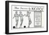 Advert for Kestos Lingerie 1936-null-Framed Art Print