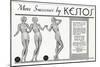 Advert for Kestos Lingerie 1936-null-Mounted Art Print