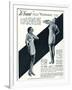 Advert for Le Gant Corsets 1935-null-Framed Art Print