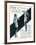 Advert for Le Gant Corsets 1935-null-Framed Art Print