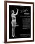 Advert for Le Gant Corsets for the Larger Women 1936-null-Framed Art Print