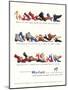 Advert for 'Manfield' Shoes-null-Mounted Giclee Print