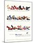 Advert for 'Manfield' Shoes-null-Mounted Giclee Print