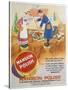 Advert for Mansion Antiseptic Floor Polish, 1933-null-Stretched Canvas