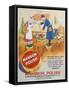 Advert for Mansion Antiseptic Floor Polish, 1933-null-Framed Stretched Canvas