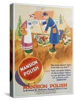 Advert for Mansion Antiseptic Floor Polish, 1933-null-Stretched Canvas