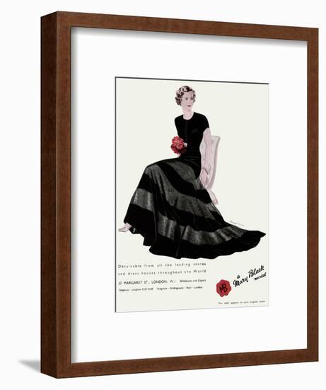 Advert for Mary Black Model 1936-null-Framed Art Print