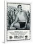 Advert for Meakers Mens Swimwear 1927-null-Framed Art Print