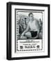 Advert for Meakers Mens Swimwear 1927-null-Framed Art Print