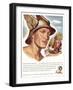 Advert for 'National Benzole Mixture'-null-Framed Giclee Print