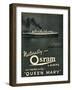 Advert for Osram Lamps, Installed on Queen Mary Ocean Liner-null-Framed Art Print