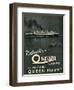 Advert for Osram Lamps, Installed on Queen Mary Ocean Liner-null-Framed Art Print