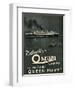 Advert for Osram Lamps, Installed on Queen Mary Ocean Liner-null-Framed Art Print