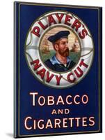 Advert for Player's Navy Cut Tobacco and Cigarettes, 1923-null-Mounted Giclee Print