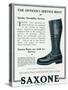 Advert for Saxone Service Boot 1918-null-Stretched Canvas